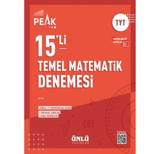 Ünlü Yayınları TYT Temel Matematik 15'li Best Peak Denemesi
