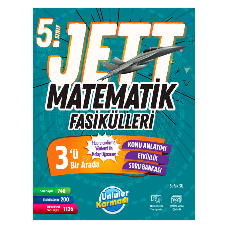 Ünlüler Karması Yayınları  5. Sınıf Matematik JETT Fasikülleri