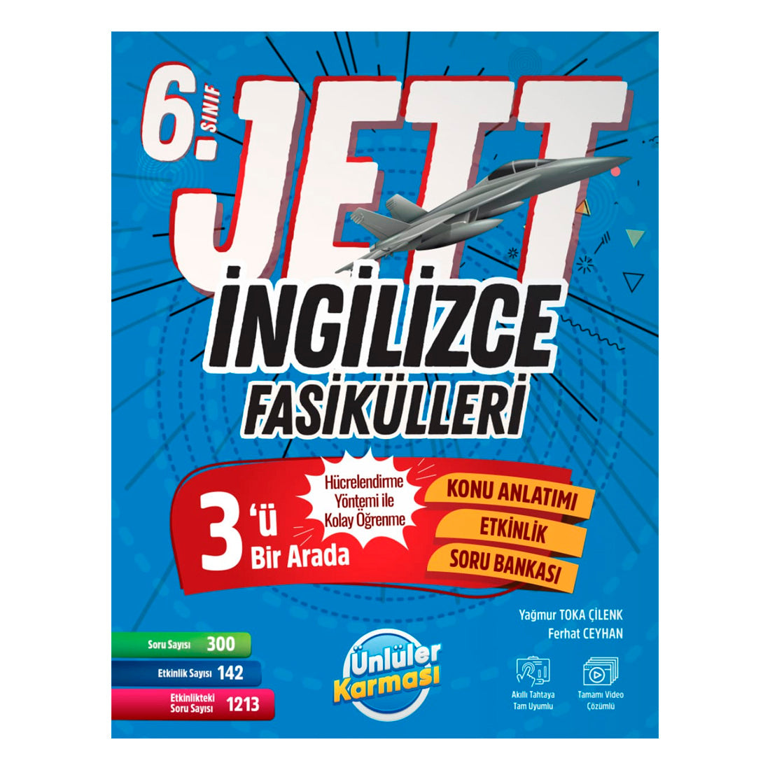 Ünlüler Karması Yayınları 6.Sınıf Jett İngilizce Fasiküller
