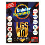 Ünlüler Karması Yayınları 8. Sınıf  LGS 1.Dönem 10 Farklı Yayın 10 Deneme