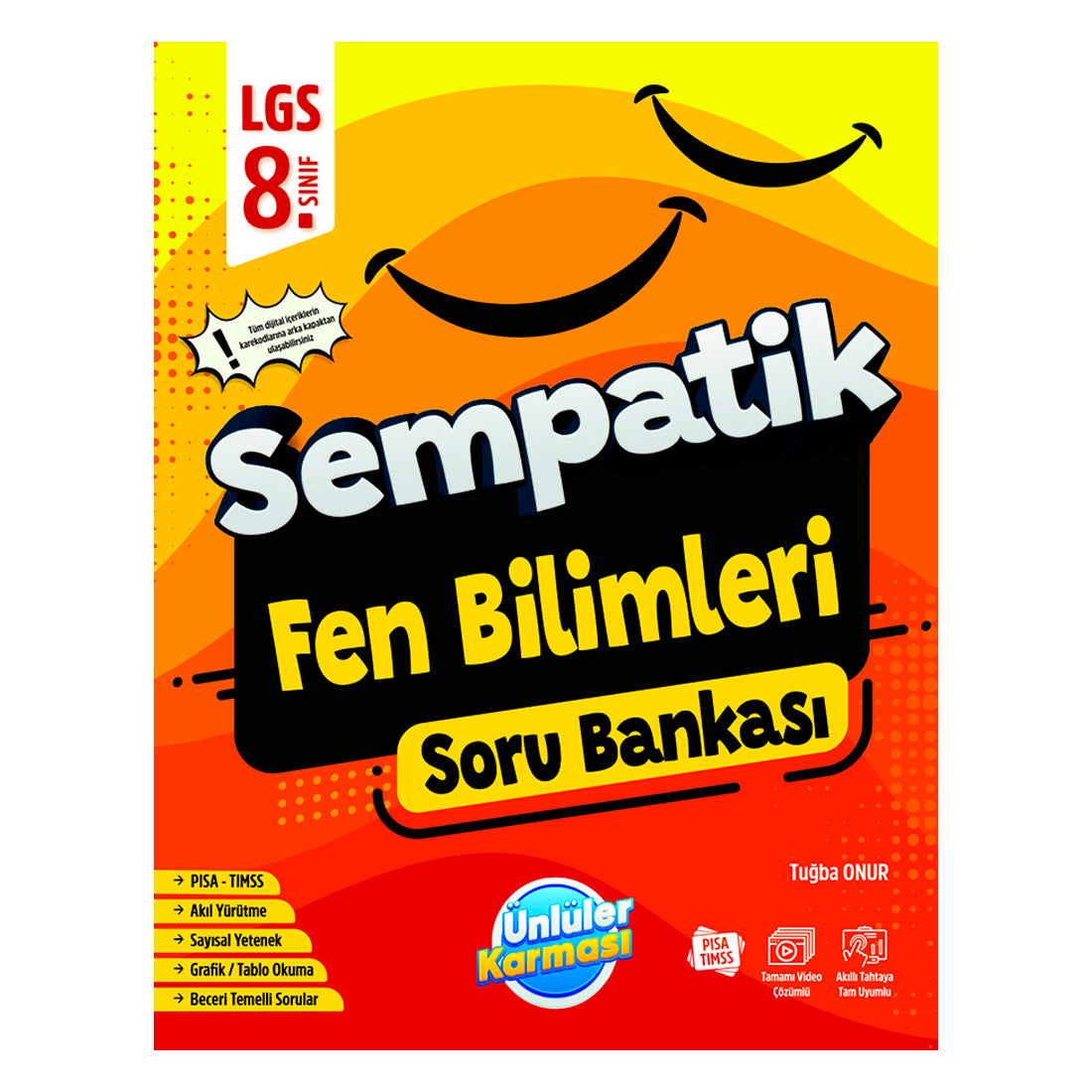 Ünlüler Karması Yayınları 8. Sınıf Sempatik Fen Bilimleri Soru Bankası