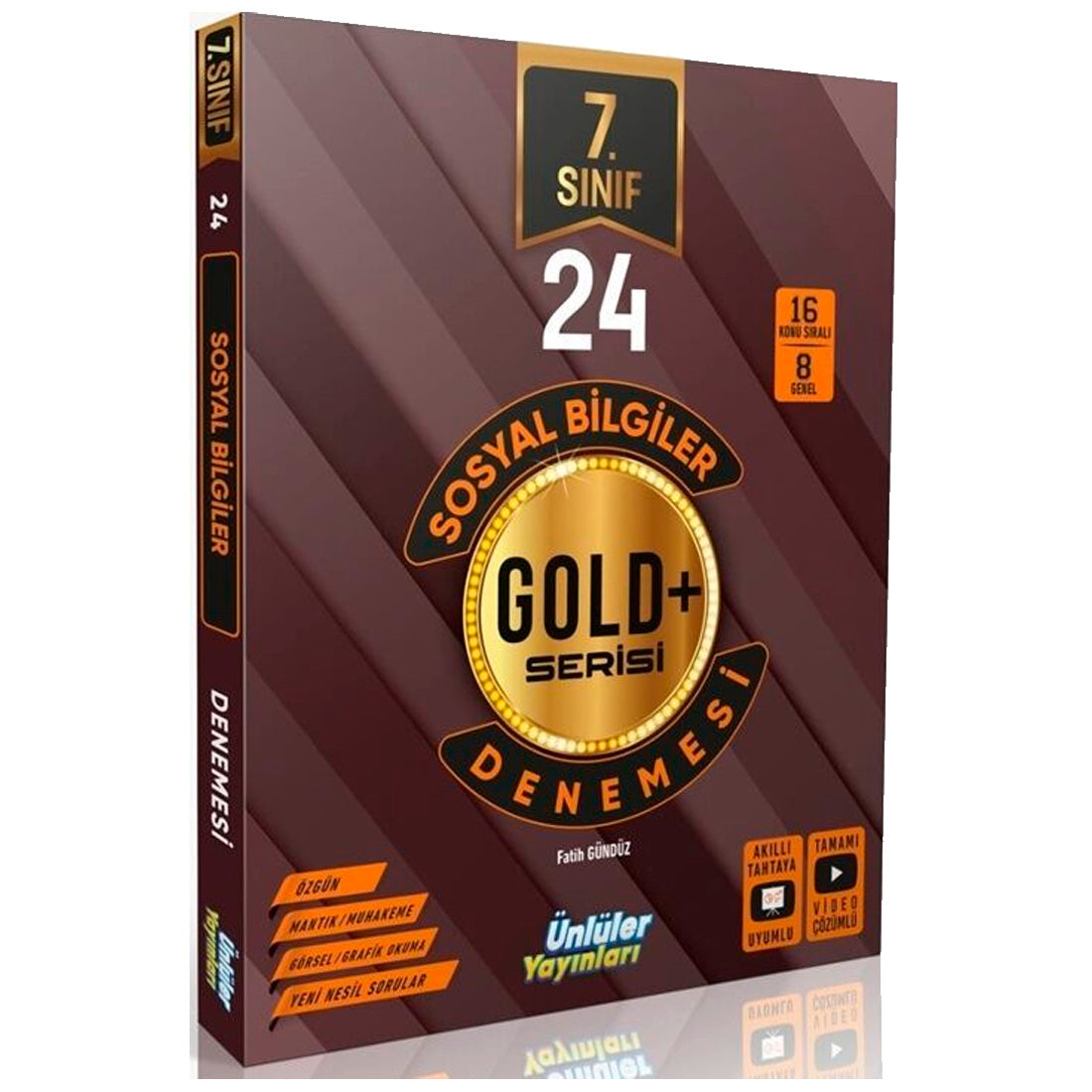 Ünlüler Yayınları  7. Sınıf Sosyal Bilgiler Gold Deneme