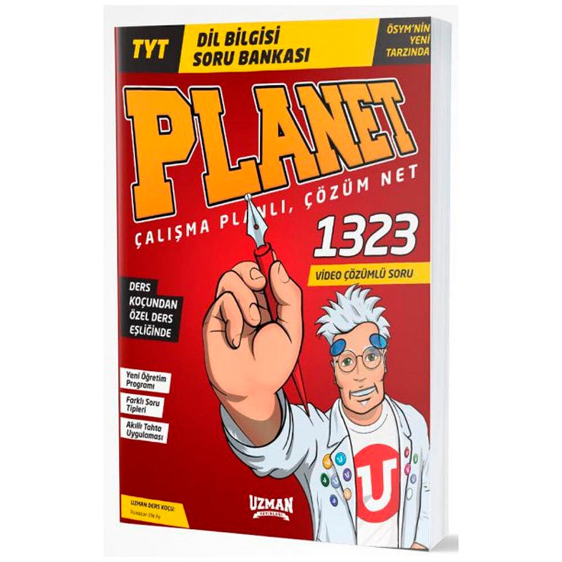Uzman Yayınları TYT Dil Bilgisi Planet Soru Bankası