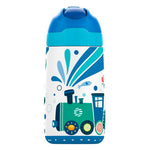 Uzspace Vagonlife 350 Ml. Mavi Beyaz Pipetli Çelik Matara 2055