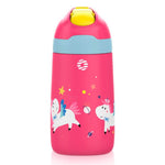 Uzspace Vagonlife 350 Ml. Pembe Pipetli Çelik Matara 2055