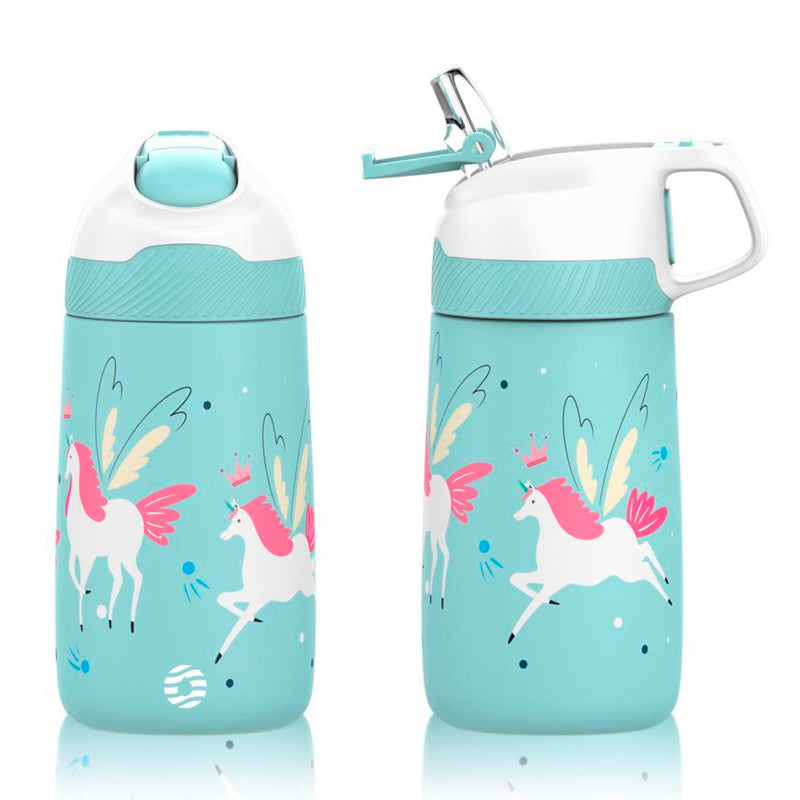 Uzspace Vagonlife 350 Ml. Turkuaz Pipetli Çelik Matara 2055