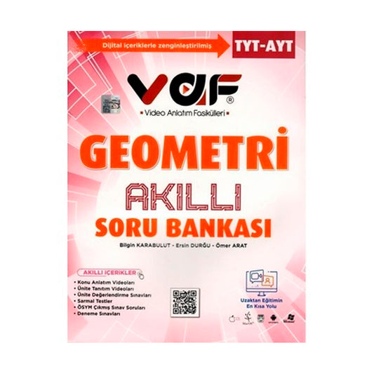 Vaf Yayınları TYT AYT Geometri Akıllı Soru Bankası (2022-2023)