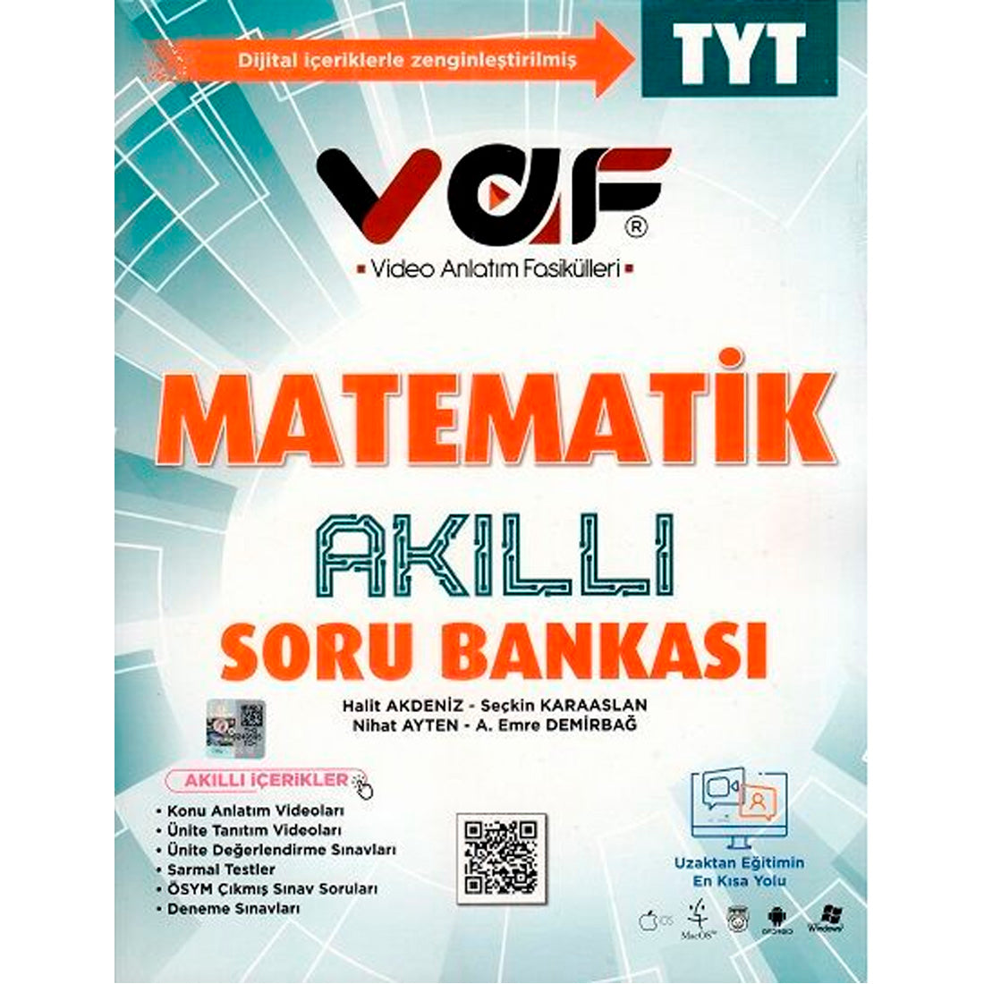 Vaf Yayınları TYT Matematik Akıllı Soru Bankası (2022-2023)