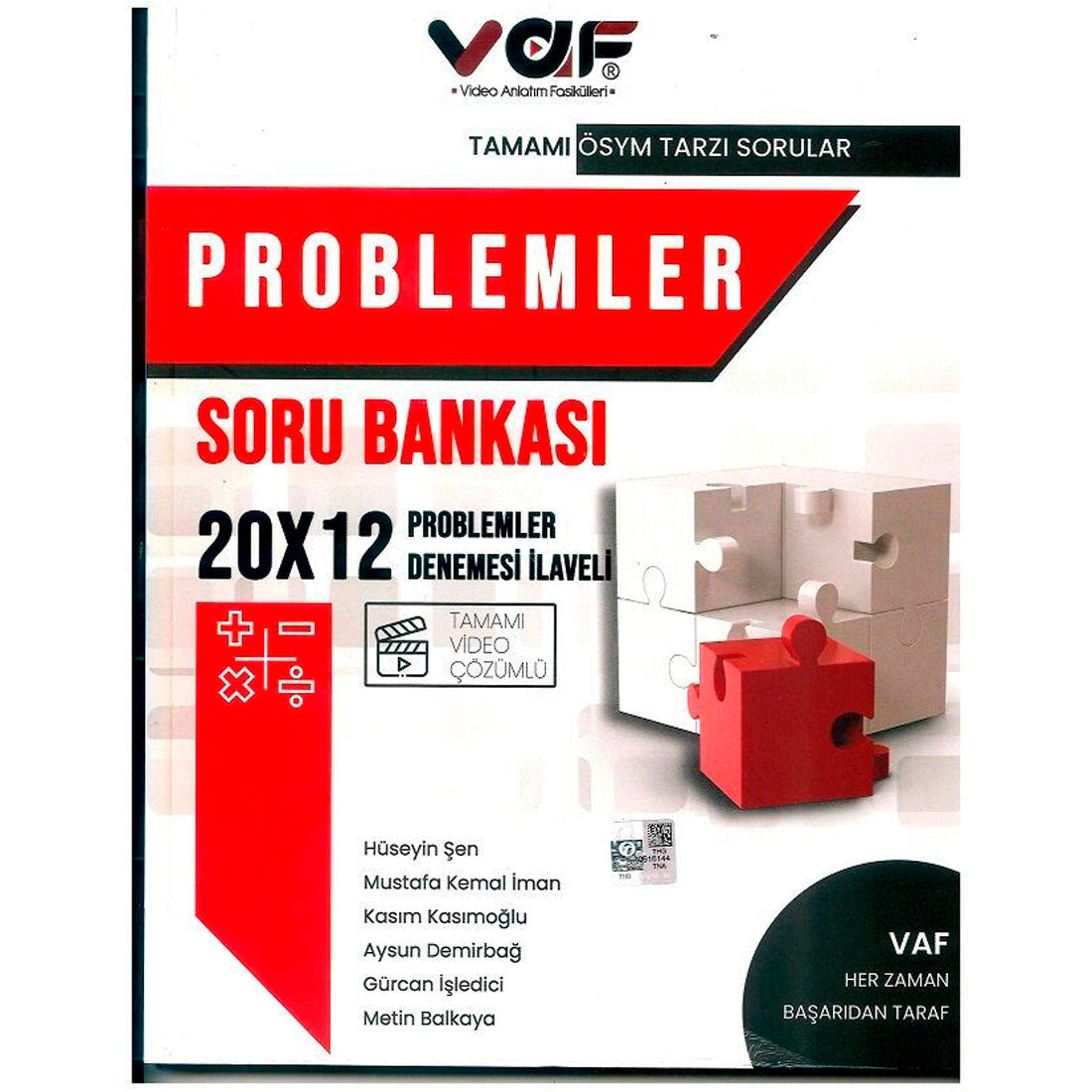 Vaf Yayınları TYT Problemler Soru Bankası (2022-2023)