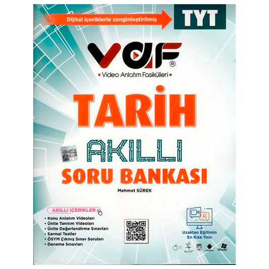 Vaf Yayınları TYT Tarih Akıllı Soru Bankası (2022-2023)