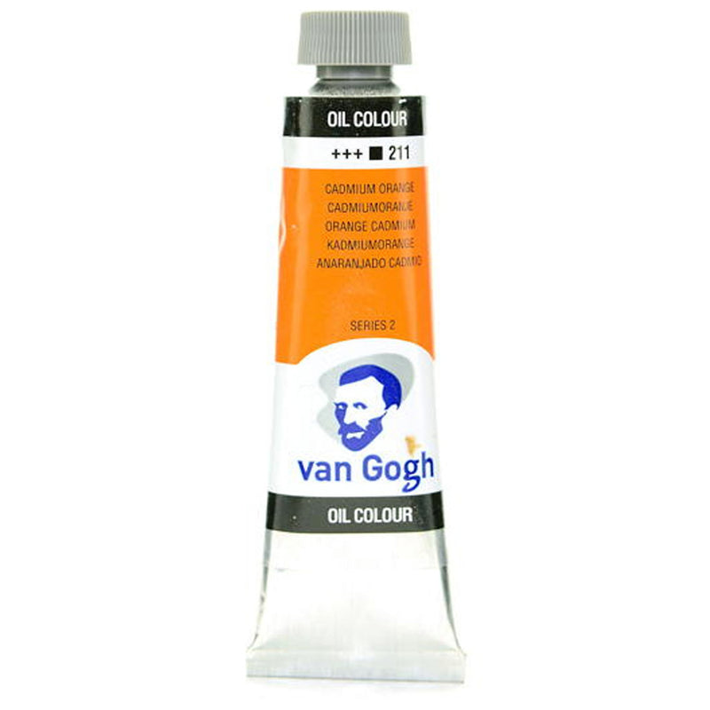 Van Gogh Kadmiyum Turuncusu 40 ml Yağlı Boya - Sanatçı ve Profesyonel Resim Malzemesi