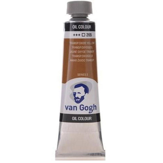 Van Gogh 265 Transp. Ox. 40 ml Yellow Yağlı Boya - Sanatçı ve Profesyonel Resim Boyası