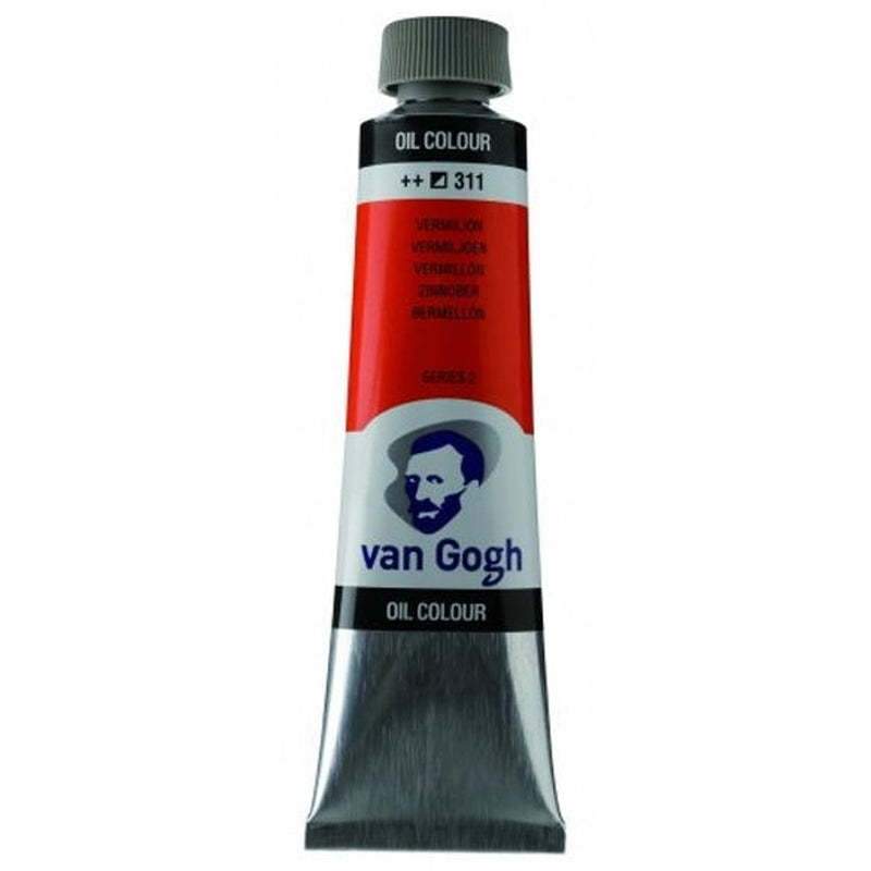 Van Gogh 311 Vermilion 40 ml Yağlı Boya - Profesyonel Sanatçı ve Tuval Resim Boyası