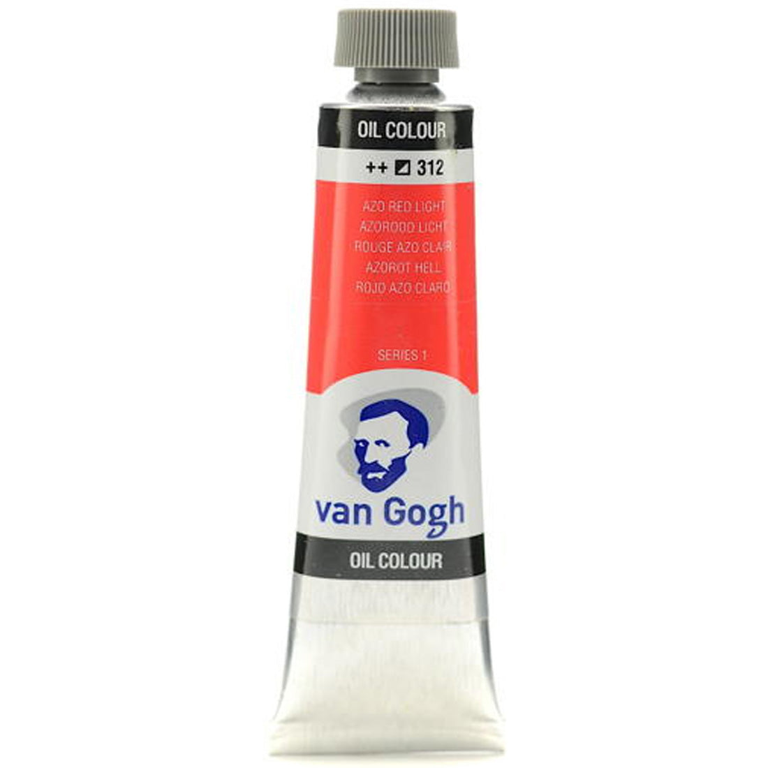Van Gogh 312 Azo Red Light 40 ml Yağlı Boya - Profesyonel Sanat ve Resim İçin