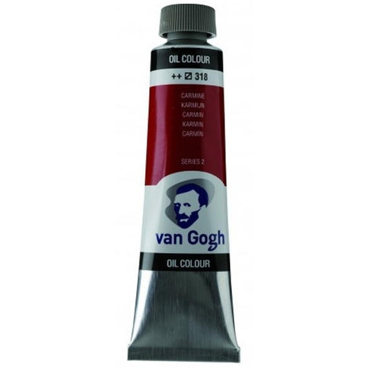 Van Gogh 318 Karmen Kırmızısı 40 ml Yağlı Boya - Sanatçı ve Profesyonel Resim Boyası