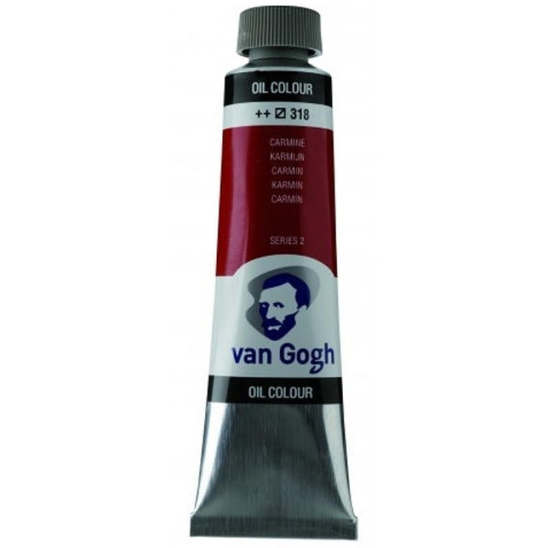 Van Gogh 318 Karmen Kırmızısı 40 ml Yağlı Boya - Sanatçı ve Profesyonel Resim Boyası