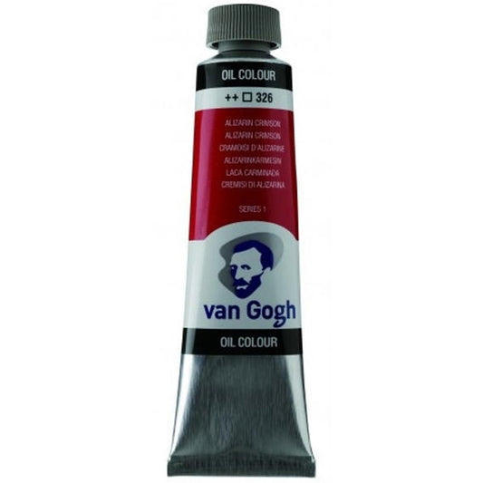 Van Gogh 326 Alizarin Kırmızısı 40 ml Yağlı Boya - Sanatçı ve Profesyonel Resim Malzemesi