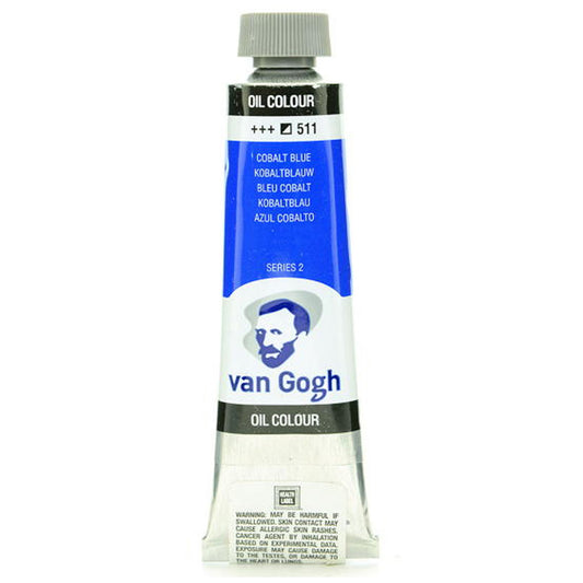 Van Gogh 511 Kobalt Mavi 40 ml Yağlı Boya - Profesyonel Sanatçı ve Resim Malzemesi