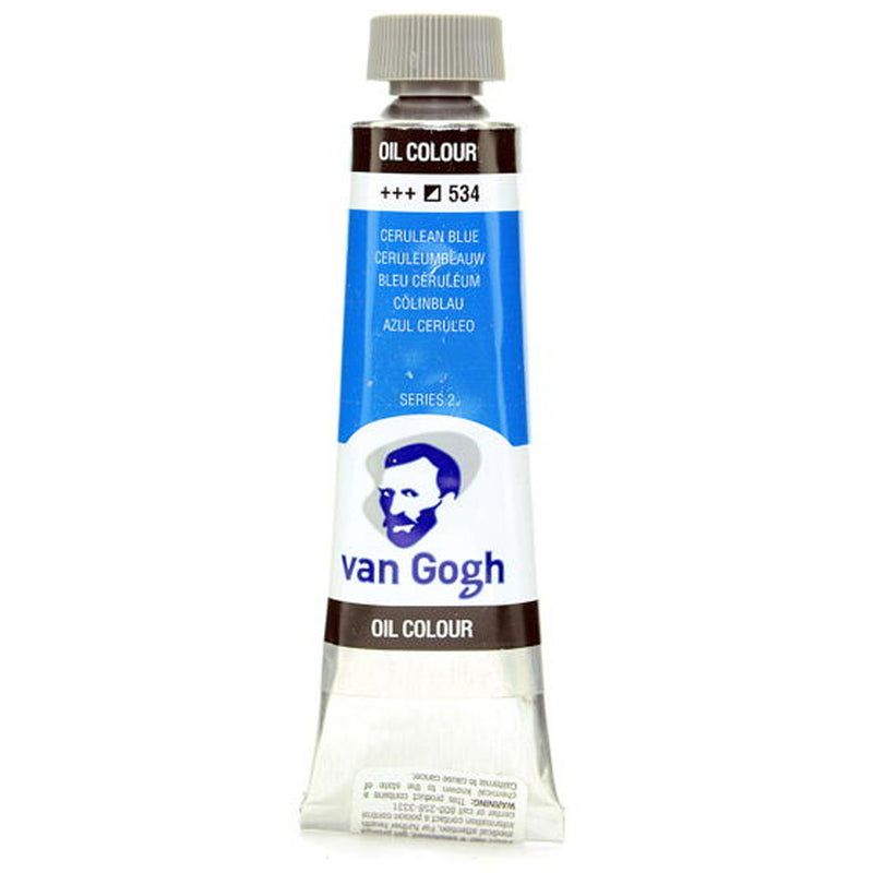 Van Gogh 534 Cerulean Blue 40 ml Yağlı Boya - Profesyonel Sanatçı, Resim ve Tuval Malzemesi