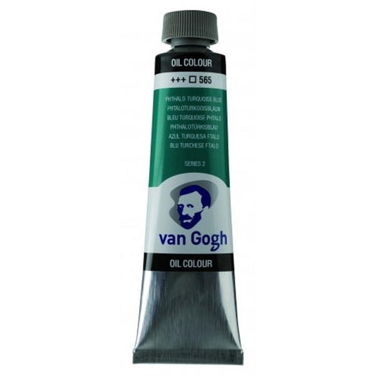 Van Gogh 565 Ftal Turkuaz Mavi 40 ml Yağlı Boya - Profesyonel Sanatçı Resim Boyası