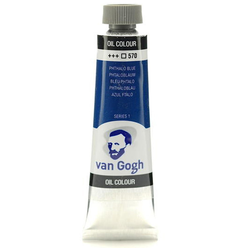 Van Gogh 570 Phthalo Blue 40 ml Yağlı Boya - Sanatsal Resim ve Tuval Boyası