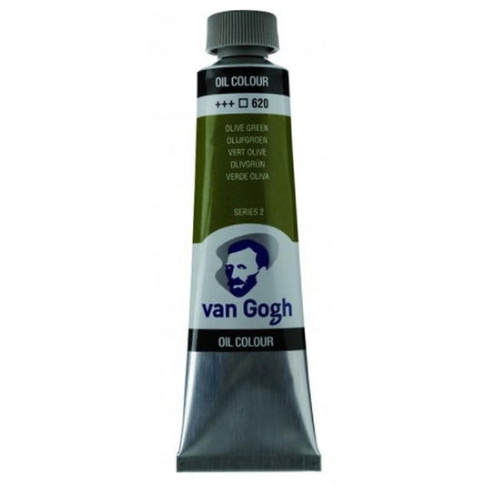 Van Gogh 620 Zeytin Yeşili 40 ml Yağlı Boya - Profesyonel Sanatçı ve Tuval Resim Malzemesi