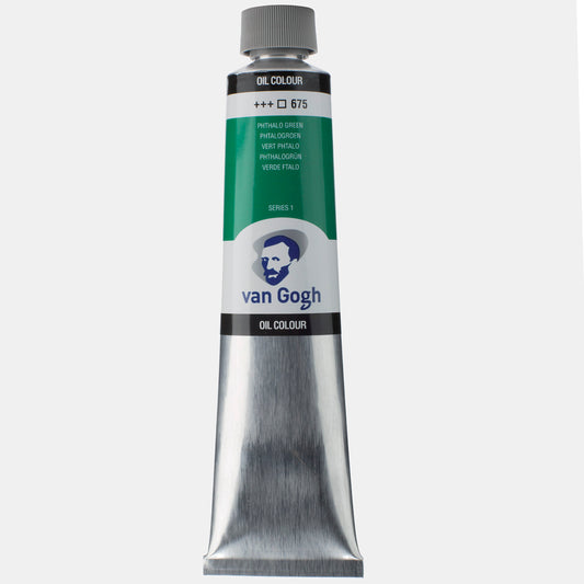 Van Gogh 675 Ftal Yeşil 200 ml Yağlı Boya - Profesyonel Sanat ve Tuval Resim Malzemesi