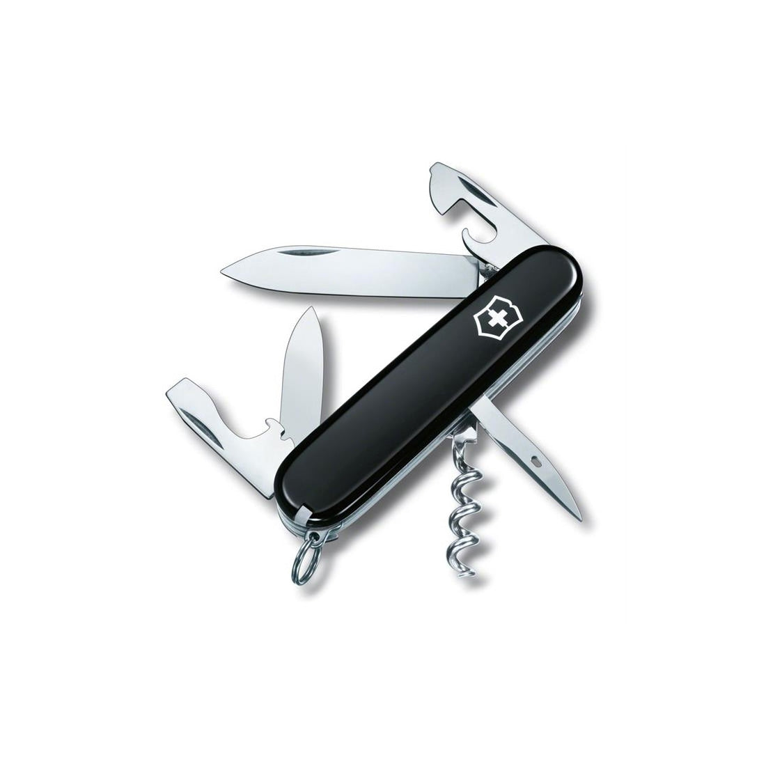 Victorinox Siyah Spartan Çakı - Çok Amaçlı İsviçre Kamp ve Hediyelik Çakısı