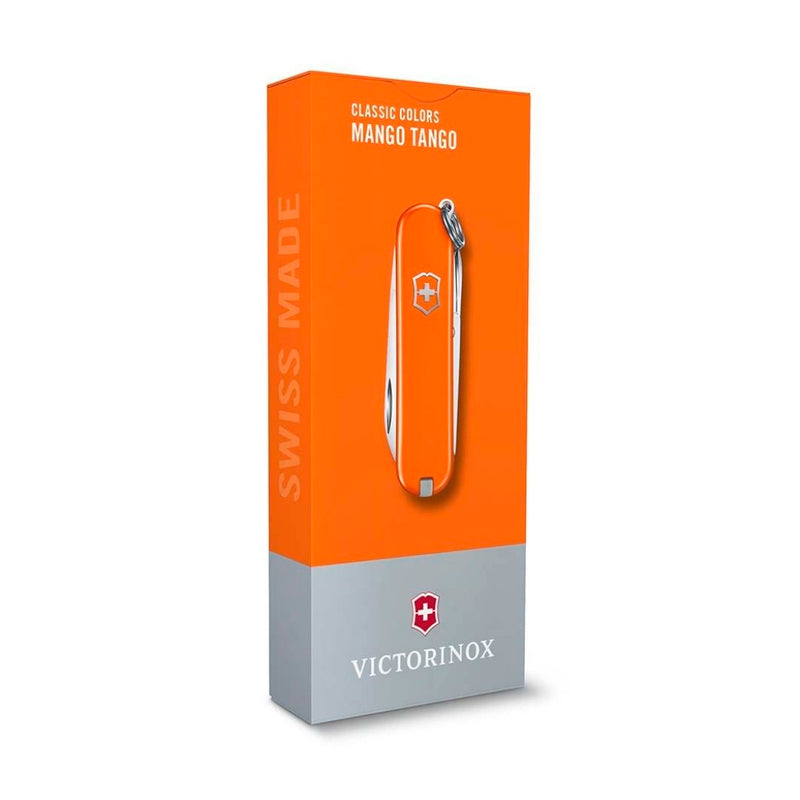 Victorinox Classic Mango Tango Turuncu Çakı - Çok Amaçlı Kamp ve Outdoor Çakısı
