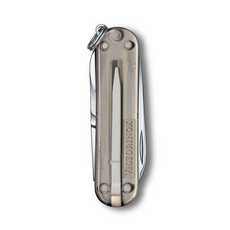Victorinox Classic Mystical Morning Şeffaf Gri Çakı - Çok Amaçlı Kamp, Outdoor ve Hediyelik