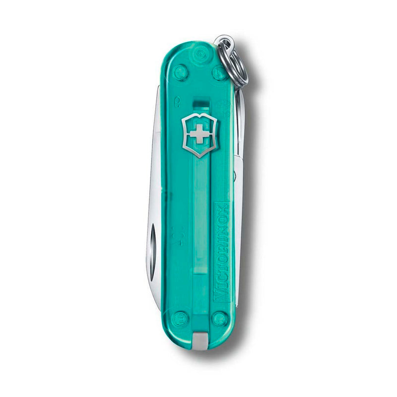 Victorinox Classic Tropical Surf Şeffaf Turkuaz Çakı - Çok Amaçlı Kamp ve Outdoor