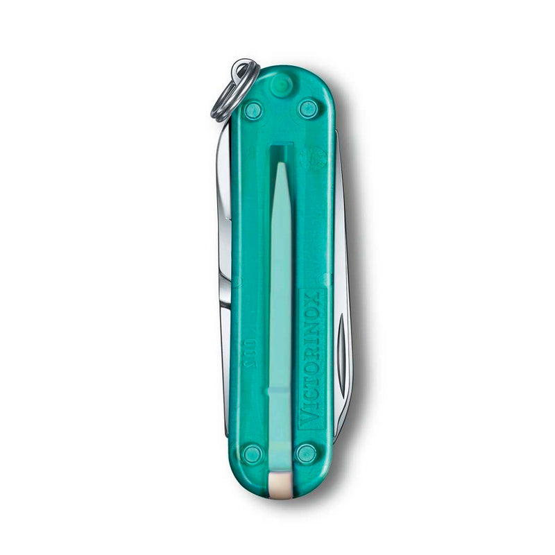 Victorinox Classic Tropical Surf Şeffaf Turkuaz Çakı - Çok Amaçlı Kamp ve Outdoor