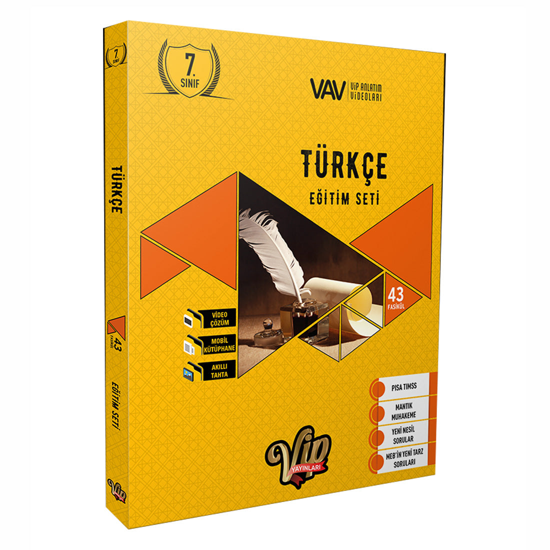 Vip Yayınları 7. Sınıf Türkçe Eğitim Seti
