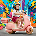 Wespina Akülü Kumandalı Motor Pembe Wpak5