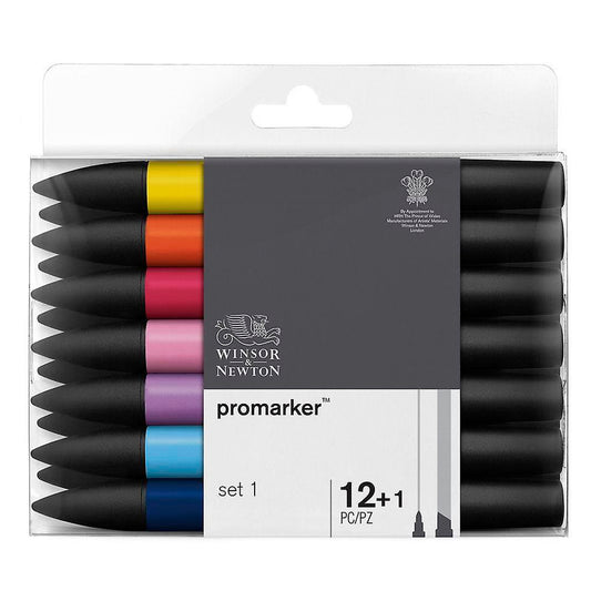Winsor Newton 12+1 Set 1  Promarker 0290137