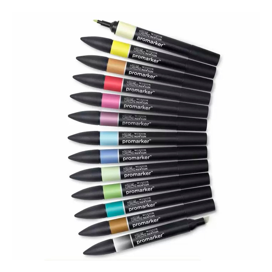 Winsor Newton Promarker 12+1 Set - Sanatsal Çizim ve Tasarım Marker Kalem Seti