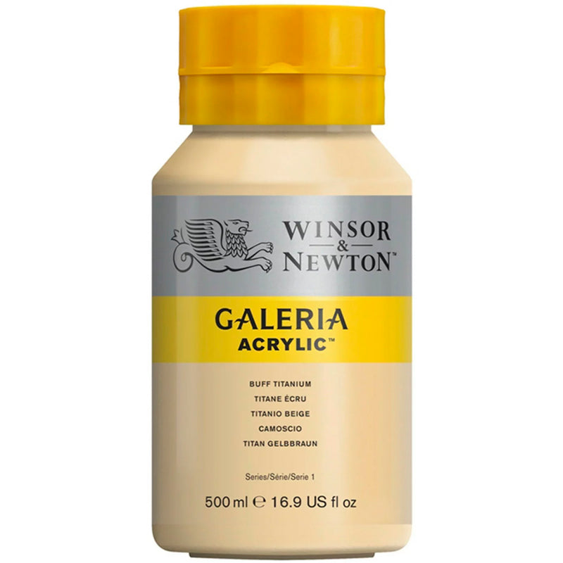 Wınsor Newton Galeria Buff Titanium 500 ml Akrilik Boya - Sanat Resim ve Hobi Malzemesi
