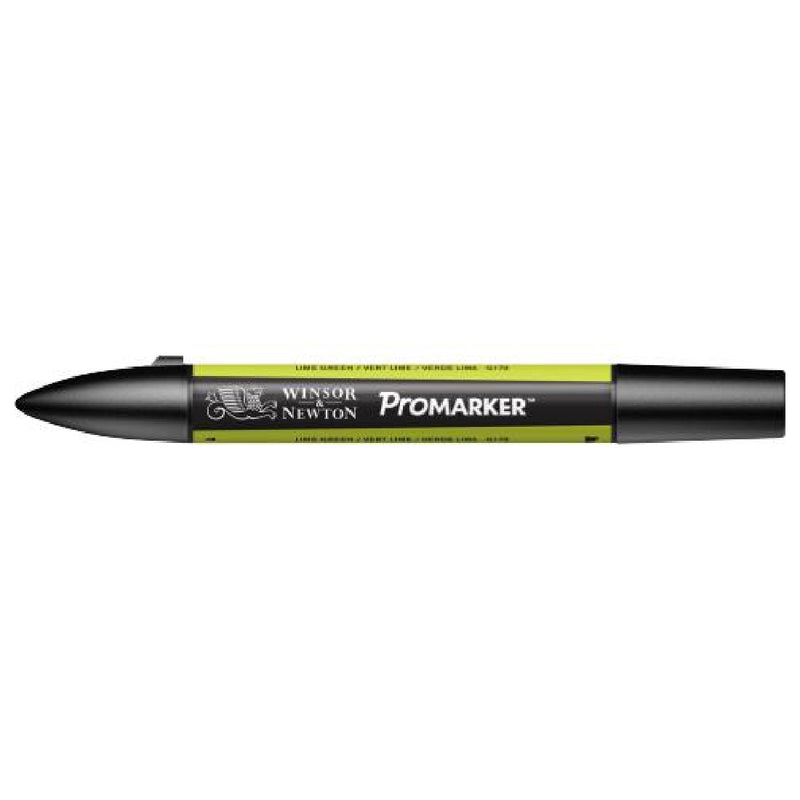 Winsor Newton Misket Limonu Yeşili Promarker Kalem - Sanatsal Çizim ve Tasarım Markeri