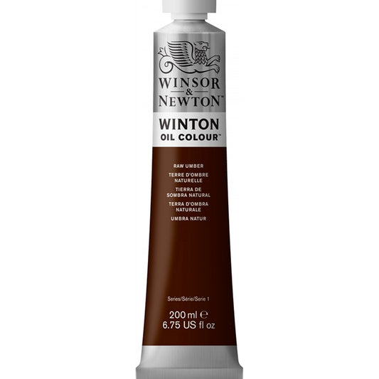 Winsor Newton Winton Oil Raw Umber 200 ml Yağlı Boya - Sanatsal Resim ve Tuval Boyası