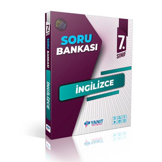 Yanıt Yayınları 7. Sınıf İngilizce Soru Bankası 2021-2022