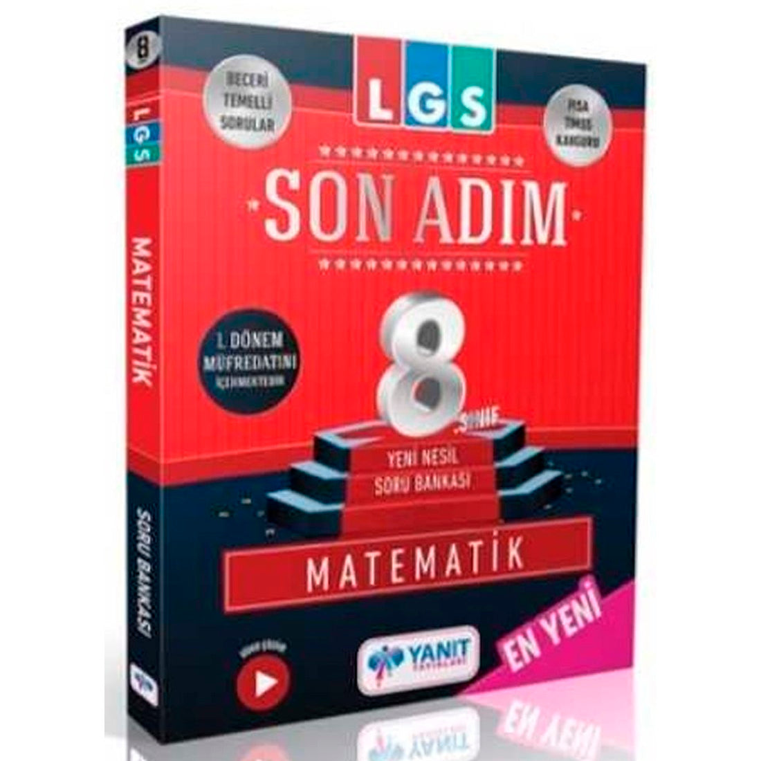 Yanıt Yayınları 8. Sınıf LGS 1. Dönem Son Adım Matematik Yeni Nesil Soru Bankası
