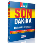 Yanıt Yayınları 8. Sınıf LGS 1. Dönem Tüm Dersler Son Dakika Denemeler