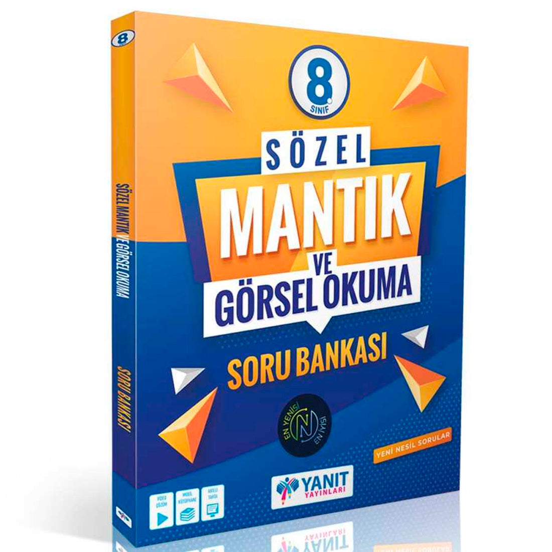 Yanıt Yayınları 8.Sınıf Sözel Mantık ve Görsel Okuma Soru Bankası