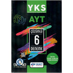 Yanıt Yayınları AYT 6 Çözümlü Deneme