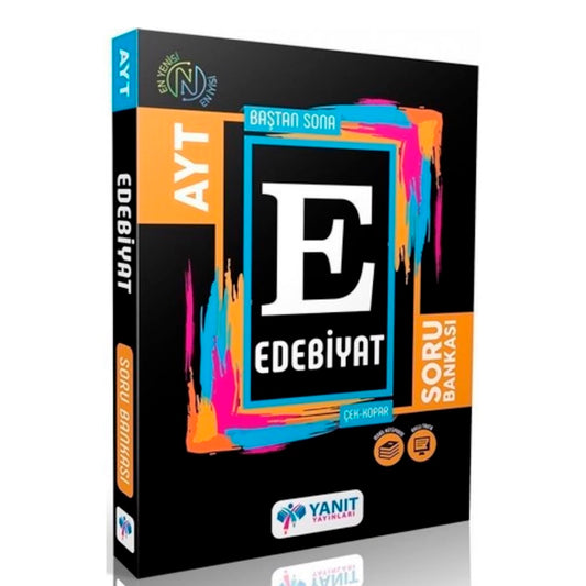 Yanıt Yayınları AYT Baştan Sona Edebiyat Soru Bankası