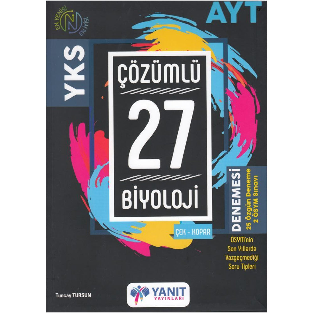 Yanıt Yayınları AYT Biyoloji Çözümlü 27 Deneme