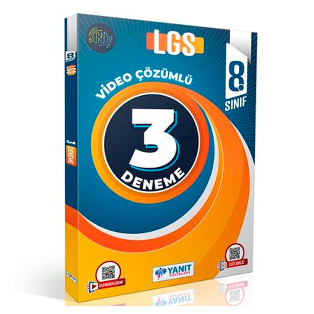 Yanıt Yayınları LGS Video Çözümlü 3 Fasikül Deneme