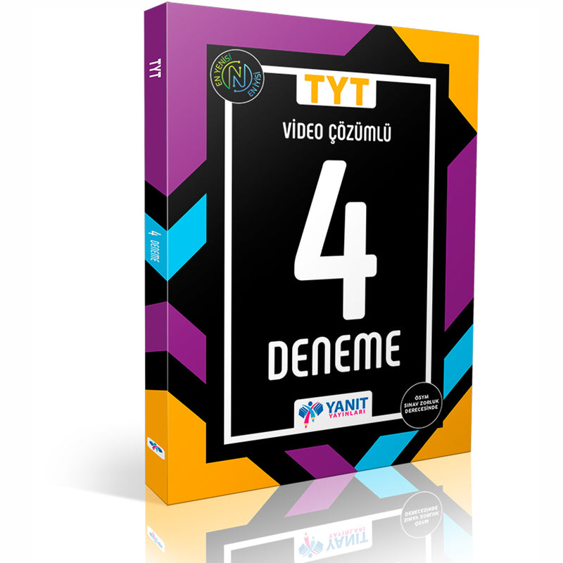 Yanıt Yayınları TYT Video Çözümlü Fasikül 4 Deneme