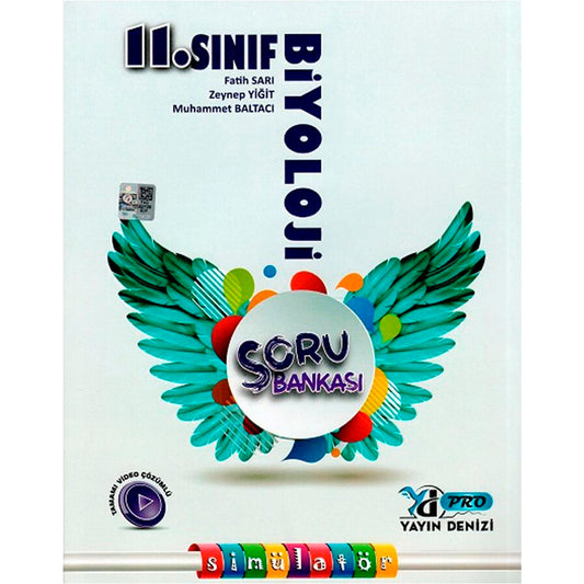 Yayın Denizi Yayınları 11.Sınıf Biyoloji Pro Simülatör Soru Bankası