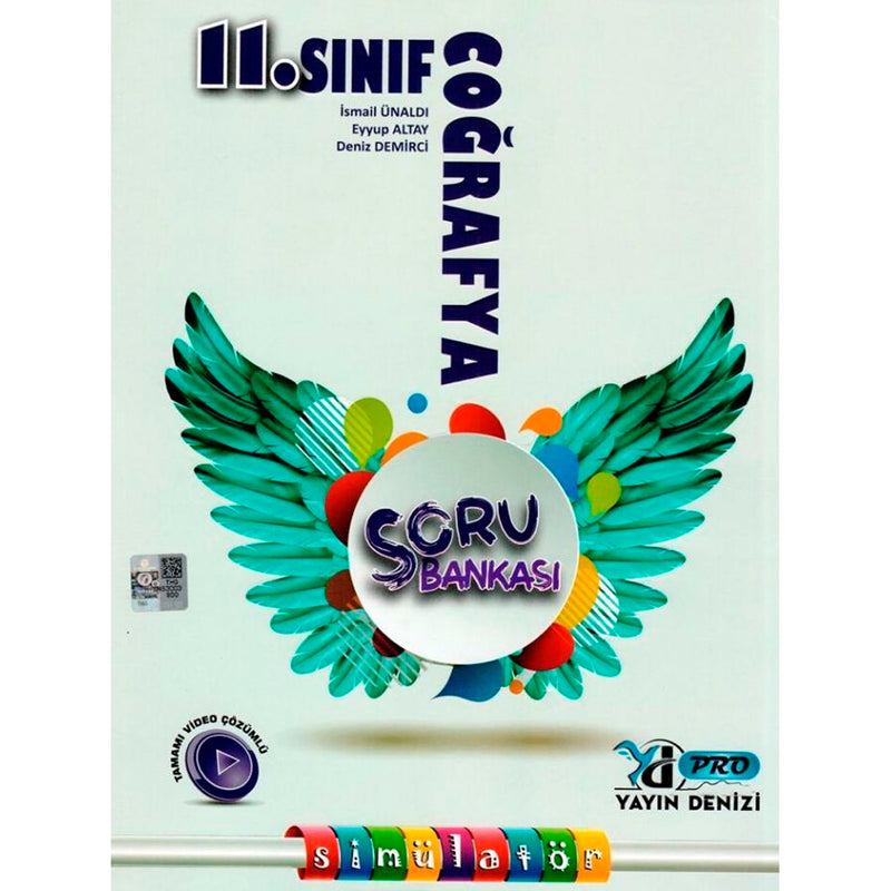 Yayın Denizi Yayınları 11. Sınıf Coğrafya Pro Simülatör Soru Bankası